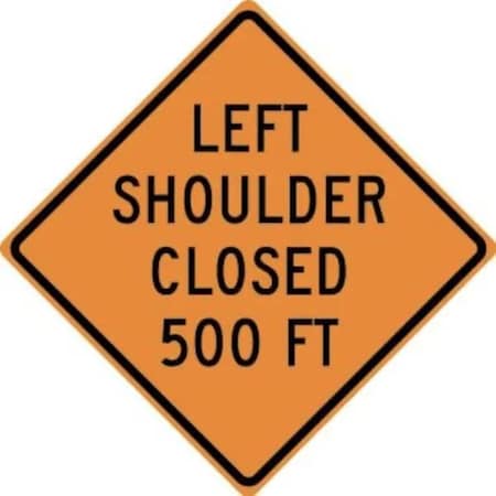 Accuform RIGID CONSTRUCT ION SIGN LEFT SHOULDER FRK620DP
